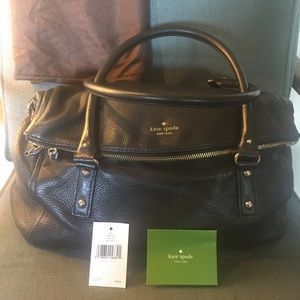 Kate Spade Cobble Hill Leslie Leather Satchel